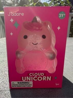 J’Adore Pink Cloud Unicorn Kids Toy
